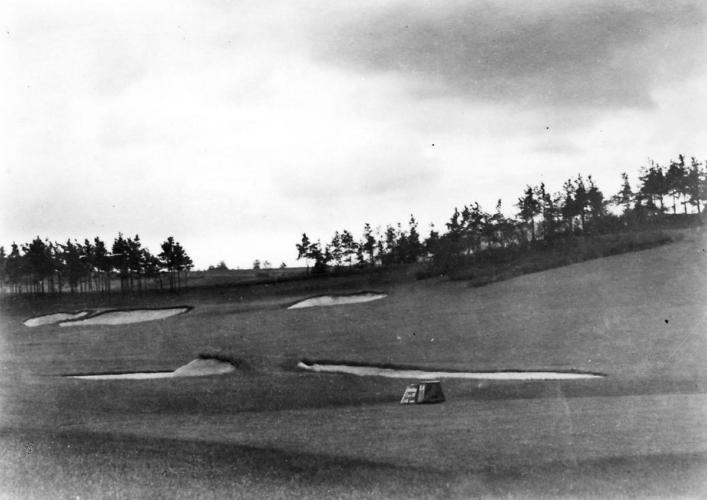 Historische Ansicht Golfplatz